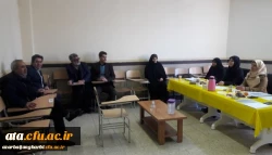 آقای دکتر عسکری مشاور ریاست محترم دانشگاه و آقای دکتر احمدی معاون اداره کل نظارت وارزیابی دانشگاه فرهنگیان کشور با حضور در پردیس های شهید رجایی و علامه طباطبایی خواهران از مراکز مصاحبه مهارت آموزان ماده 28 بازدید بعمل آوردند 3