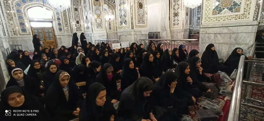 برگزاری اردوی زیارتی مشهد مقدس دانشجو معلمان استان آذربایجان غربی همزمان با ایام فاطمیه 9