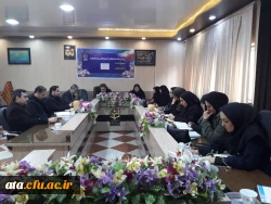 برگزاری شورای اداری پردیس با حضور دکتر محمودلو مدیر امور پردیس های استان و دکتر پایز سرپرست پردیس علامه طباطبایی ارومیه 3