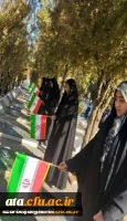 مسئولین، اساتید و کارکنان پردیس های دانشگاه فرهنگیان استان آذربایجان غربی در مراسم میهمانی لاله ها در مزار مطهر شهدای ارومیه حضور یافتند 2