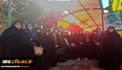 مسئولین، اساتید و کارکنان پردیس های دانشگاه فرهنگیان استان آذربایجان غربی در مراسم میهمانی لاله ها در مزار مطهر شهدای ارومیه حضور یافتند 3