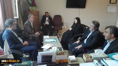 دکتر عادل نجف زاده منتخب مردم خوی و چایپاره در مجلس یازدهم با حضور در دانشگاه فرهنگیان آذربایجان غربی با دکتر محمودلو مدیر امورپردیس های استان دیدار و گفتگو کرد