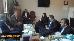 دکتر عادل نجف زاده منتخب مردم خوی و چایپاره در مجلس یازدهم با حضور در دانشگاه فرهنگیان آذربایجان غربی با دکتر محمودلو مدیر امورپردیس های استان دیدار و گفتگو کرد 3