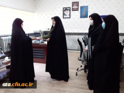 تقدیر دکتر پایز سرپرست پردیس علامه طباطبایی ارومیه از کارکنان به مناسبت روز کارمند 3