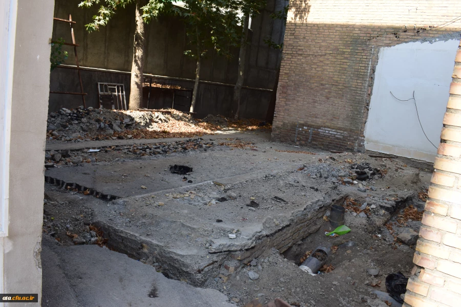 اجرای عملیات عمرانی در پردیس علامه طباطبایی آذربایجان غربی
 4