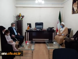 دیدار سرپرست و کارکنان پردیس علامه طباطبایی ارومیه با جناب آقای حیدر عباسی مسئول دفتر نهاد مقام معظم رهبری دانشگاه فرهنگیان استان آذربایجان غربی 2