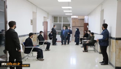 سرپرست اداره کل آموزش و پرورش استان آذربایجان غربی از فرآیند مصاحبه پذیرفته شدگان آزمون سراسری 99 دانشگاه فرهنگیان بازدید کرد